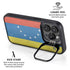 Venezuela Flag Distressed iPhone 13 Pro Kickstand Case